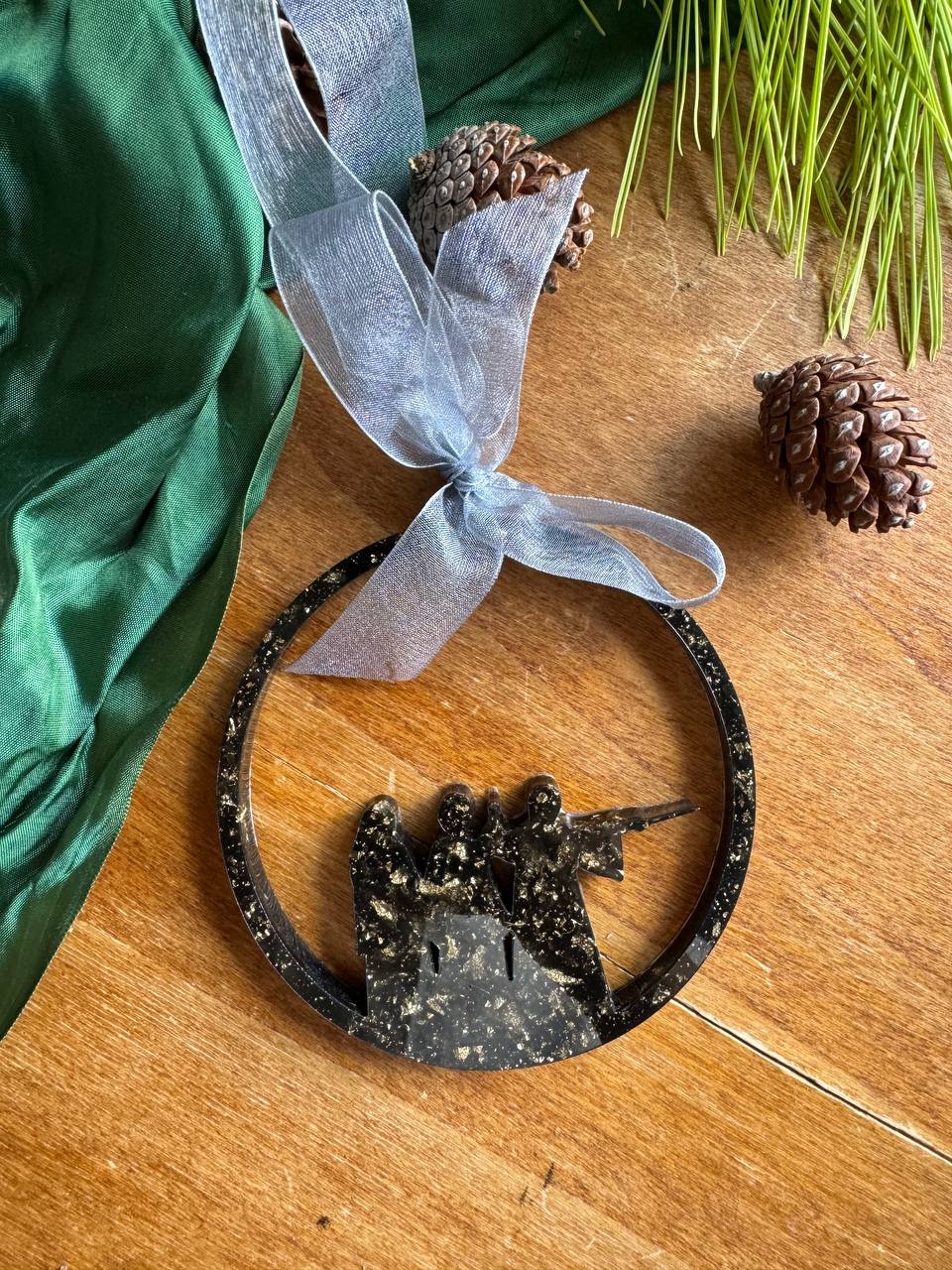 “Hogwarts Silhouette” Harry Potter - Decorazione Natalizia in Resina