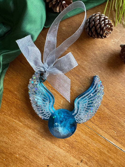 “Boccino d’Oro” Harry Potter - Decorazione Natalizia in Resina