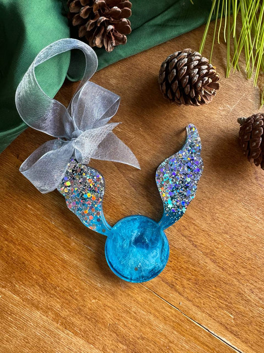 “Boccino d’Oro” Harry Potter - Decorazione Natalizia in Resina